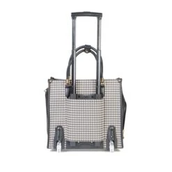 Olivia Lauren Emily Business Trolley Zwart/wit -Mode Tassen Winkel image 632