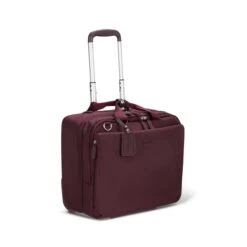 Lipault 4BIZ Rolling Tote Bordeaux -Mode Tassen Winkel image 703