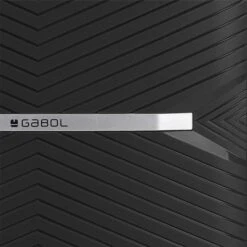 Gabol Kume Cabin Trolley 55/35 Black -Mode Tassen Winkel image 842