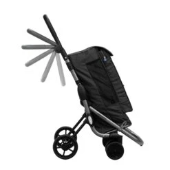 Playmarket Go Up Premium Boodschappentrolley Zwart -Mode Tassen Winkel image 971